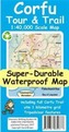 Corfu Tour and Trail Super-Durable Map