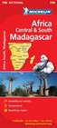 Africa Cental & South, Madagascar - Michelin National Map 746