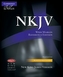 NKJV Wide Margin Reference Bible, Black Calfsplit Leather, Red Letter Text NK744:XRM