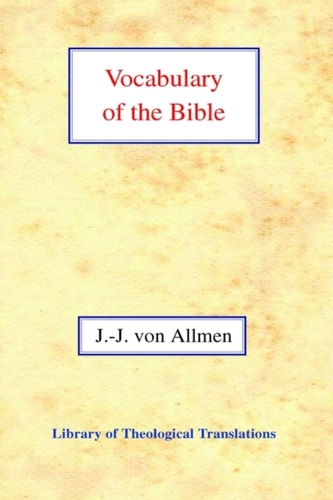 Vocabulary of the Bible