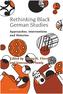 Rethinking Black German Studies