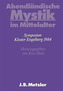 Abendlandische Mystik im Mittelalter