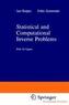 Statistical and Computational Inverse Problems