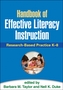 Handbook of Effective Literacy Instruction