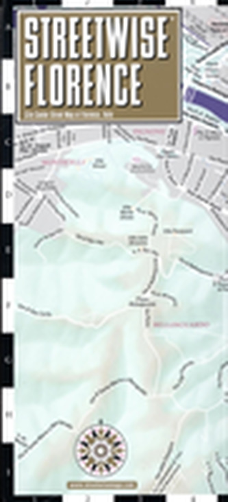 Streetwise Florence Map - Laminated City Center Street Map of Florence, Italy