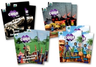 Project X CODE Extra: Turquoise Book Band, Oxford Level 7: Castle Kingdom and Forbidden Valley, Mixed Pack of 4