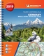 Germany, Benelux, Austria, Switzerland, Czech Republic 2019 - Tourist and Motoring Atlas (A4-Spirale)