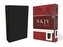 NKJV Study Bible, Premium Bonded Leather, Black, Comfort Print