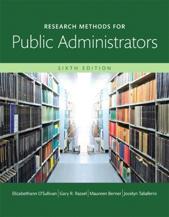 Research Methods for Public Administrators