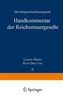 Handkommentar der Reichssteuergesee