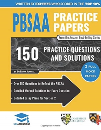 PBSAA PRACTICE PAPERS