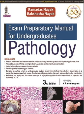 Exam Preparatory Manual for Undergraduates: Pathology