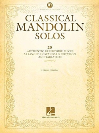 Classical Mandolin Solos (Book/Online Audio)