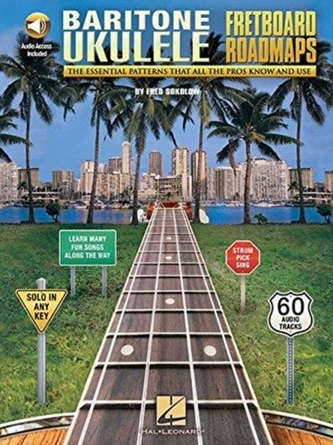 Fretboard Roadmaps - Baritone Ukulele (Book/Online Audio)
