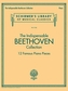 The Indispensable Beethoven Collection 12 Famous Piano Pieces