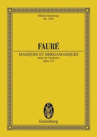 MASQUES ET BERGAMASQUES OP 112