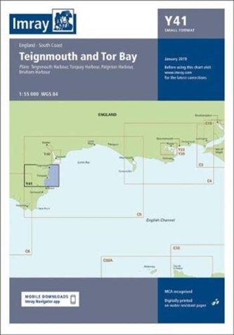 Y41 TEIGNMOUTH AND TOR BAY  SMALL FORMA