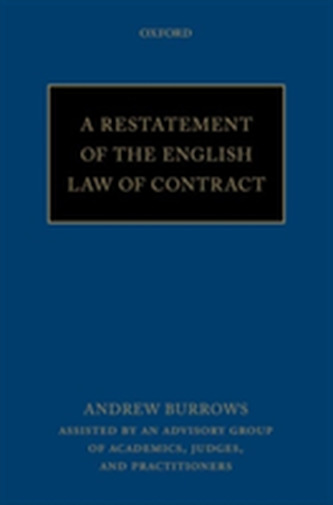 A Restatement of the English Law of Contract