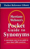 Merriam-Webster's Pocket Guide to Synonyms