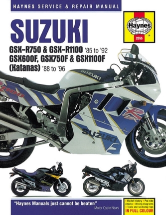 Suzuki GSX-R750 Owner's Workshop Manual