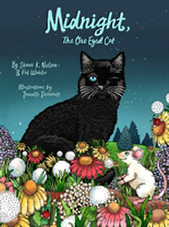 Midnight, the One-Eyed Cat