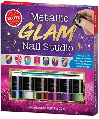 METALLIC GLAM NAIL STUDIO