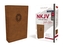 NKJV, Thinline Bible Youth Edition, Leathersoft, Brown, Red Letter Edition, Comfort Print