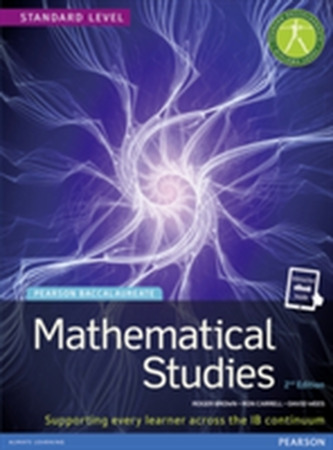 Pearson Baccalaureate Mathematical Studies 2nd edition print and ebook bundle for the IB Diploma