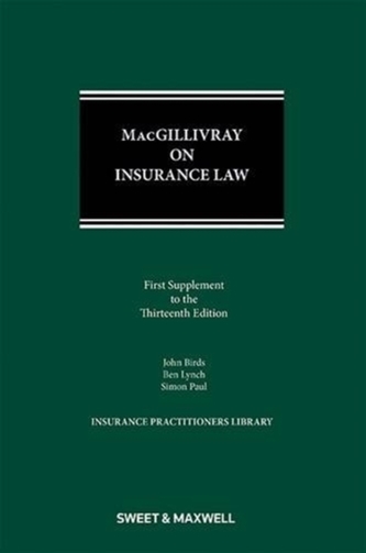 MacGillivray on Insurance Law