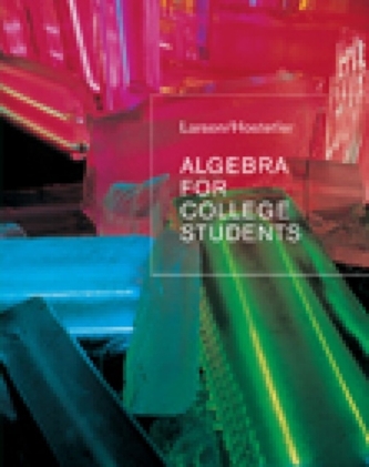Algebra for College Students
