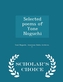 Selected Poems of Yone Noguchi - Scholar's Choice Edition