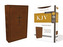 KJV, Thinline Bible, Leathersoft, Brown, Red Letter Edition, Comfort Print