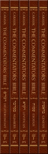The Commentators' Bible, 5-volume set
