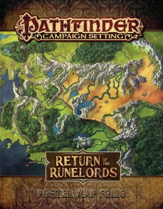 Pathfinder Campaign Setting: Return of the Runelords Poster Map Folio