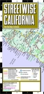 Streetwise Map California - Laminated City Center Street Map of California