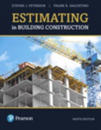 Estimating in Building Construction