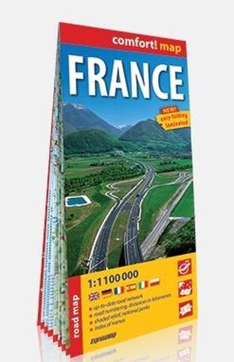 comfort! map France