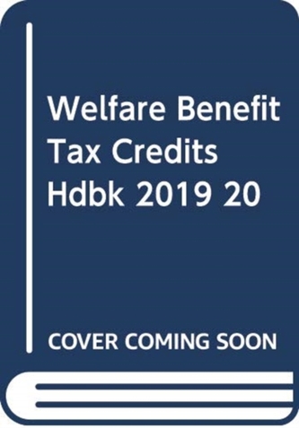 Welfare Benefits and Tax Credits Handbook