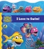 Splash and Bubbles: I Love to Swim! tabbed board book