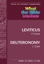 What the Bible Teaches - Leviticus to Deuteronomy