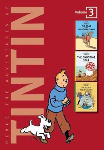 Adventures of Tintin 3 Complete Adventures in 1 Volume