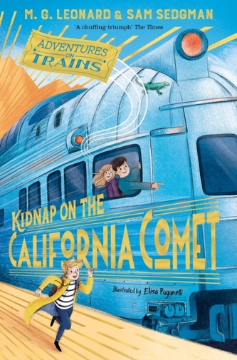 KIDNAP ON THE CALIFORNIA COMET SIGNED
