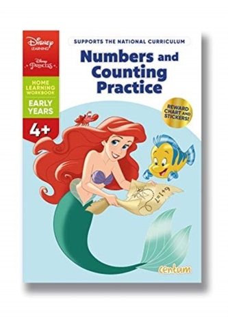 PRINCESS BELLE NUMBERS COUNTING 4