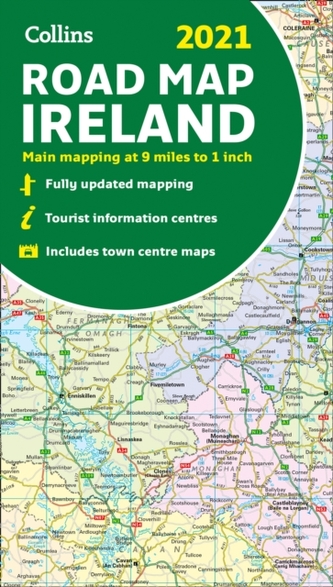 Map of Ireland 2021