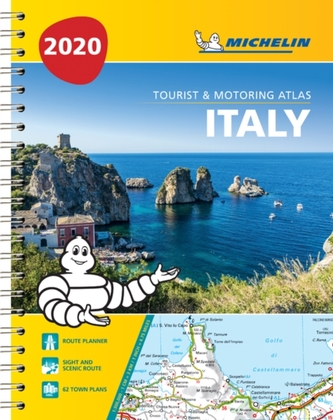 Italy - Tourist and Motoring Atlas 2020 (A4-Spiral)