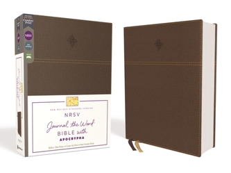 NRSV, Journal the Word Bible with Apocrypha, Leathersoft, Brown, Comfort Print