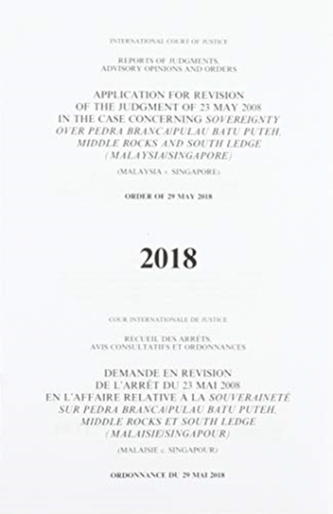 Application for revision of the judgment of 23 May 2008 in the case concerning sovereignty over Pedra Branca/Pulau Batu