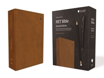 NET Bible, Journal Edition, Leathersoft, Brown, Comfort Print