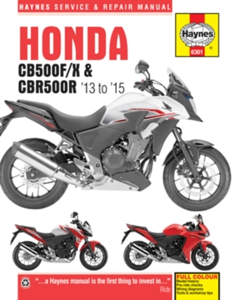 Honda CB500F/X & CBR500R update (13 -20)