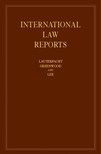International Law Reports